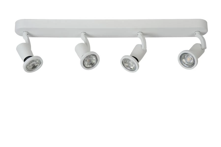 Lucide JASTER-LED - Ceiling spotlight - LED - GU10 - 4x5W 2700K - White - turned off